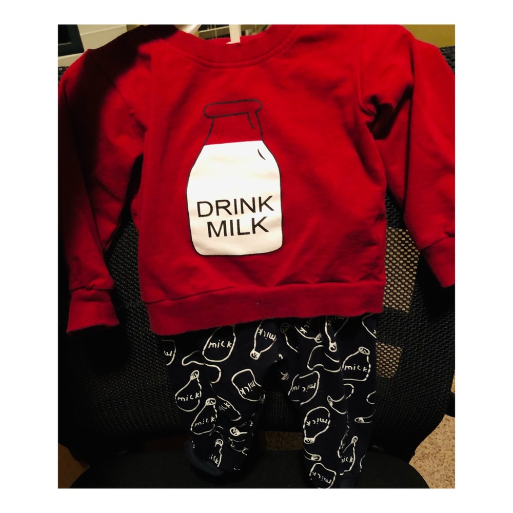 Drink milk 12 month set